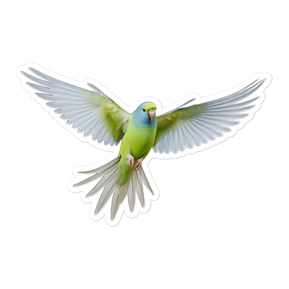 Indian Ringneck Parakeet Sticker - Stickerfy.ai