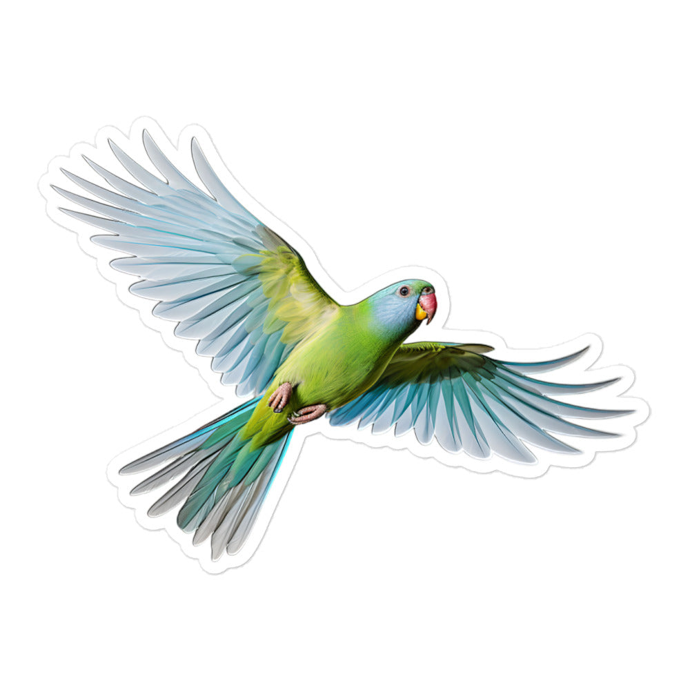 Indian Ringneck Parakeet Sticker - Stickerfy.ai