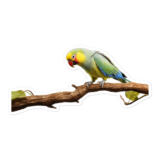 Indian Ringneck Parakeet Sticker - Stickerfy.ai