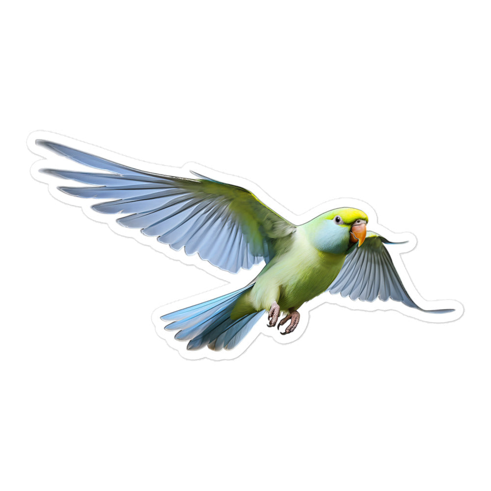 Indian Ringneck Parakeet Sticker - Stickerfy.ai