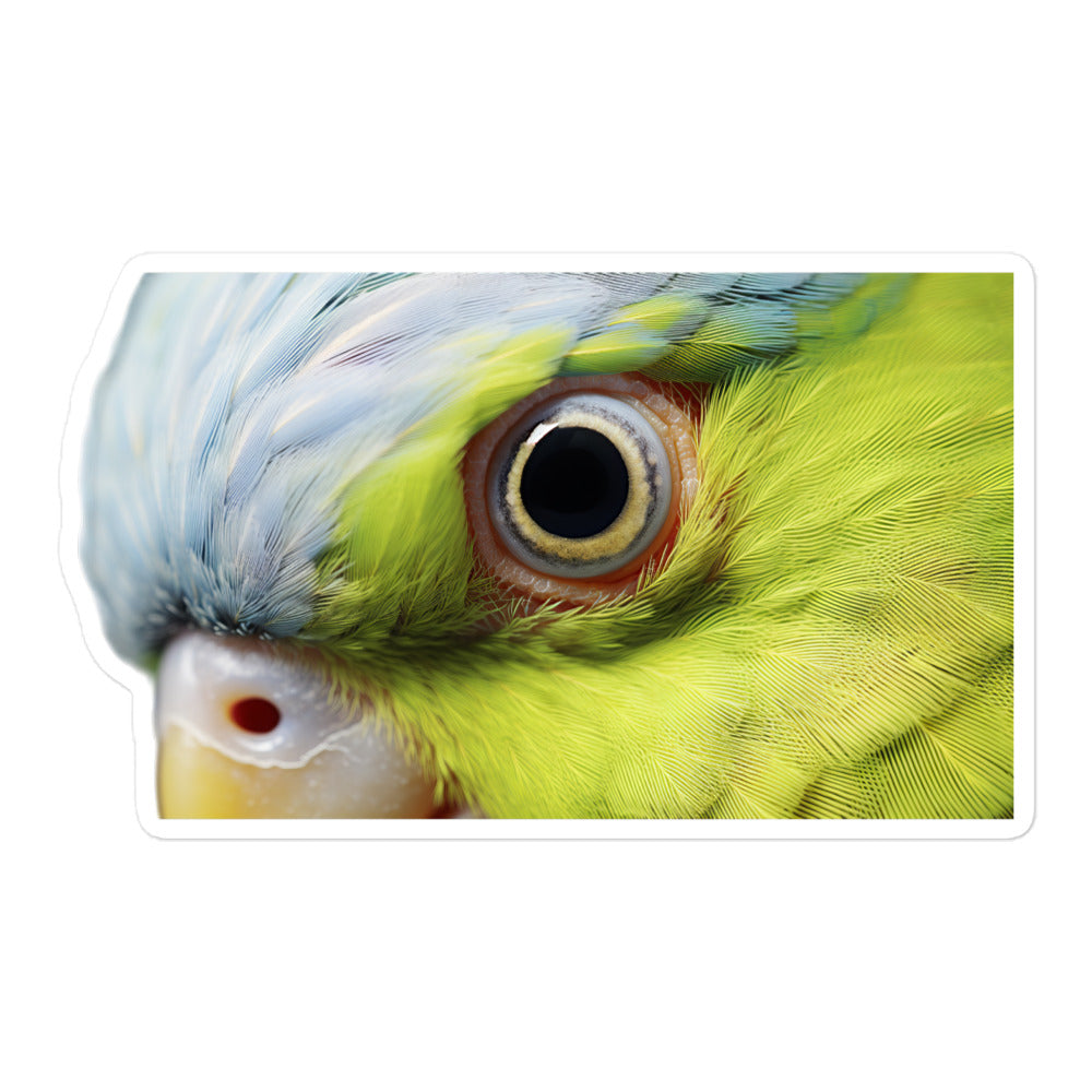 Indian Ringneck Parakeet Sticker - Stickerfy.ai