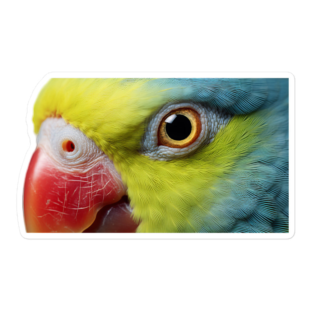 Indian Ringneck Parakeet Sticker - Stickerfy.ai