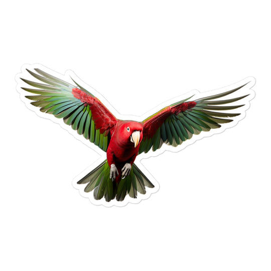 Eclectus Parrot Sticker - Stickerfy.ai