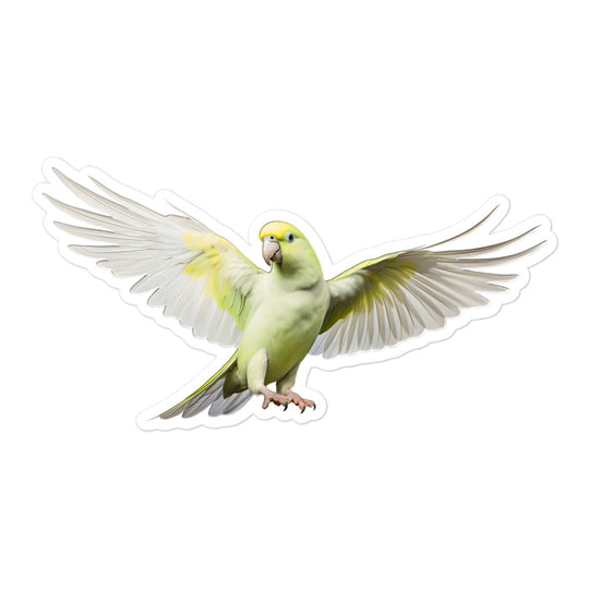 Quaker Parrot Sticker - Stickerfy.ai