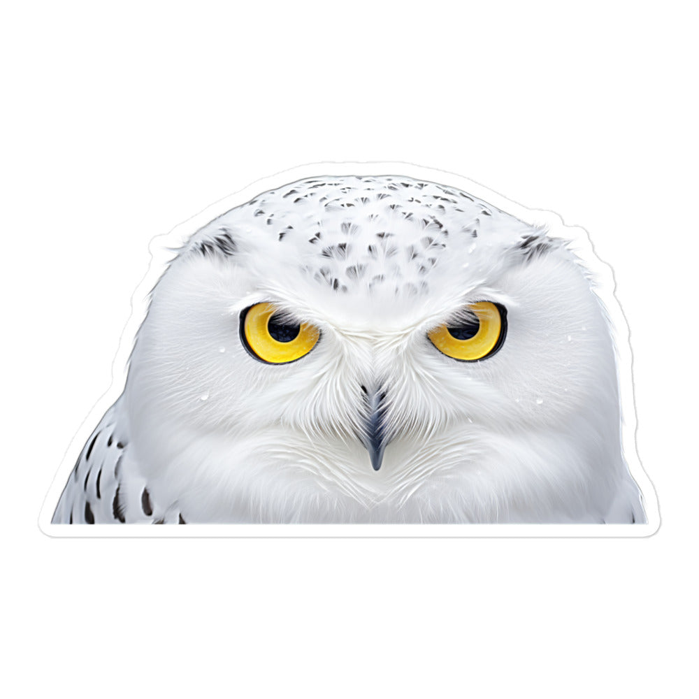 Snowy Owl Sticker - Stickerfy.ai