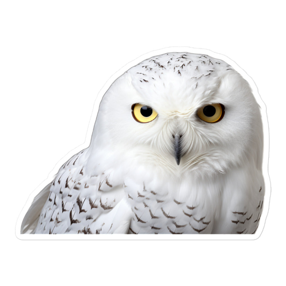 Snowy Owl Sticker - Stickerfy.ai