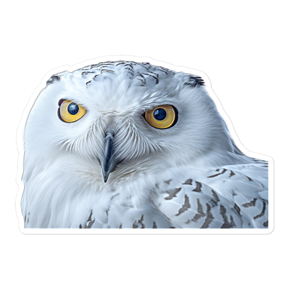 Snowy Owl Sticker - Stickerfy.ai