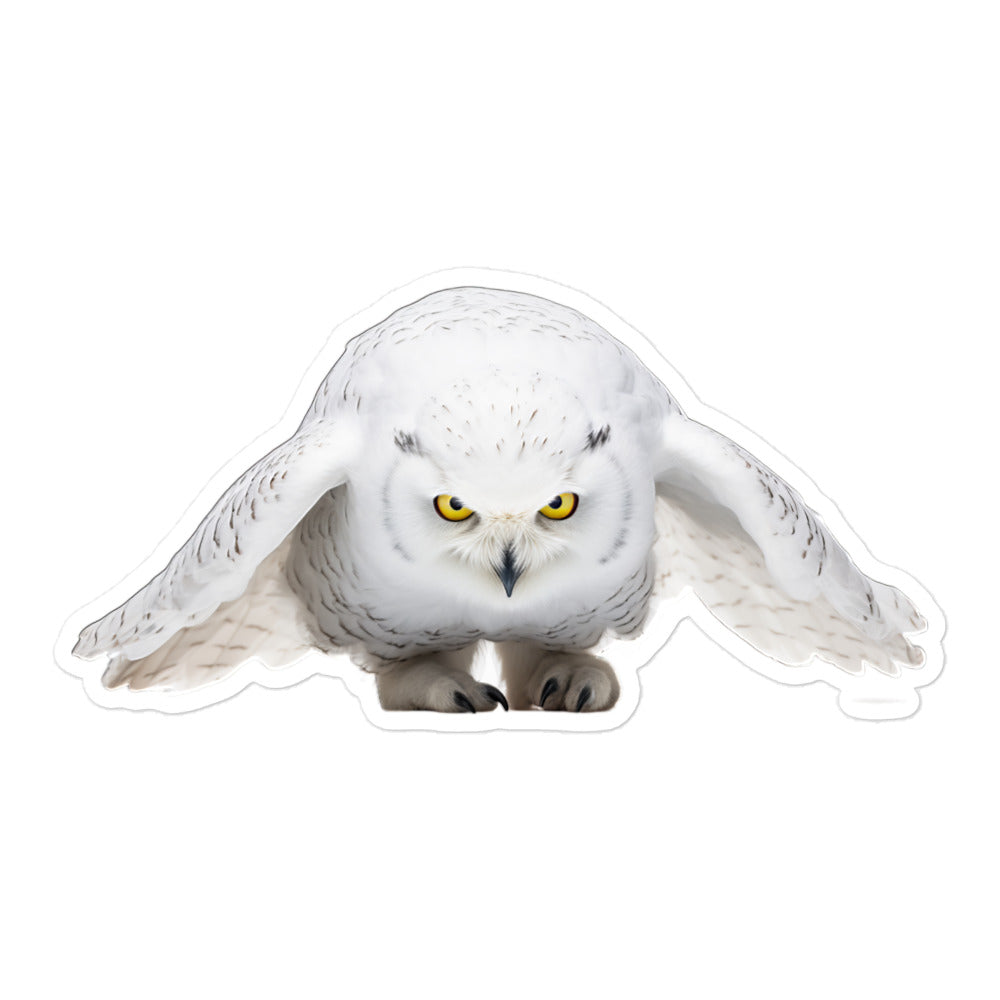 Snowy Owl Sticker - Stickerfy.ai