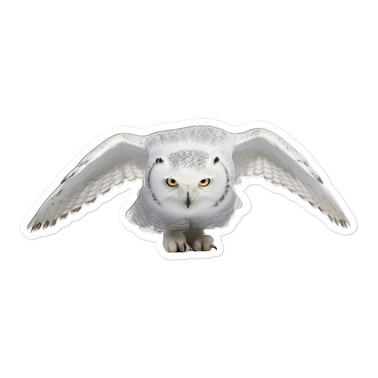 Snowy Owl Sticker - Stickerfy.ai