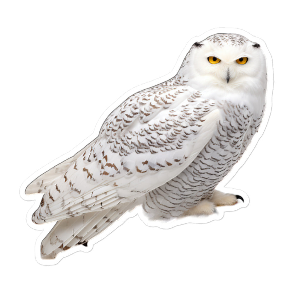 Snowy Owl Sticker - Stickerfy.ai