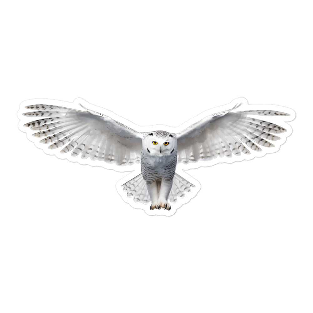 Snowy Owl Sticker - Stickerfy.ai