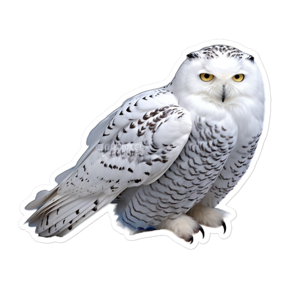 Snowy Owl Sticker - Stickerfy.ai