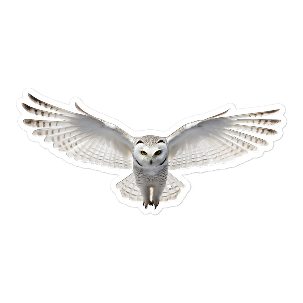 Snowy Owl Sticker - Stickerfy.ai