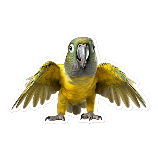 Senegal Parrot Sticker - Stickerfy.ai