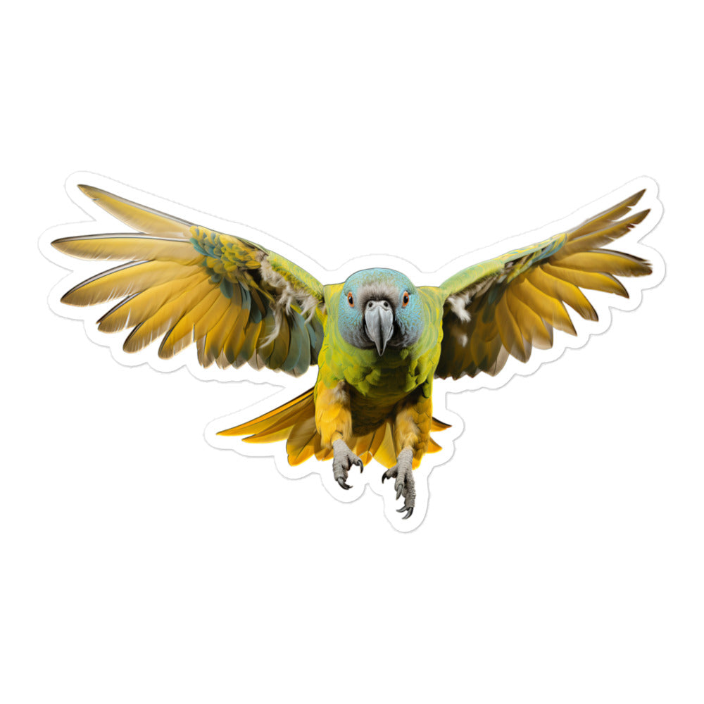 Senegal Parrot Sticker - Stickerfy.ai