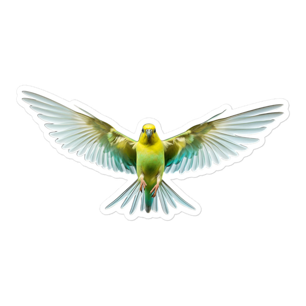 Parakeet Sticker - Stickerfy.ai