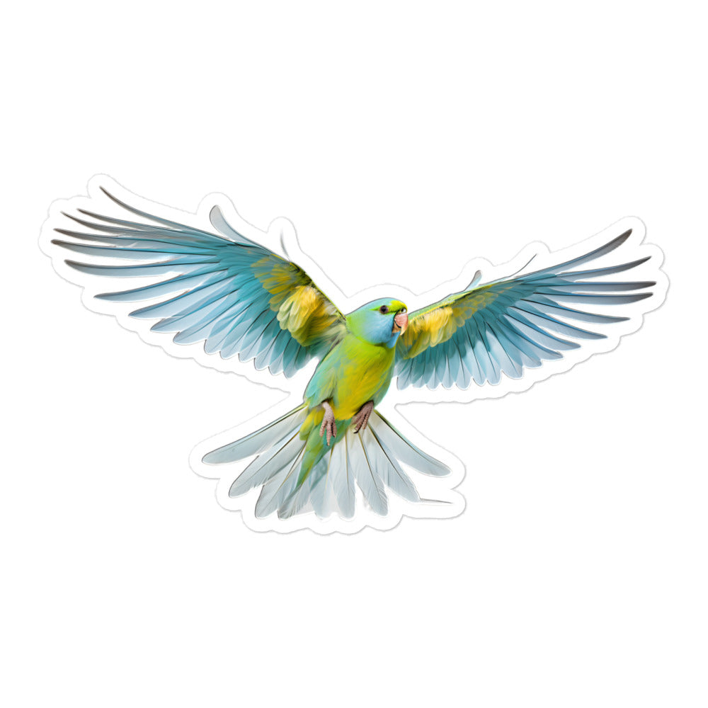 Parakeet Sticker - Stickerfy.ai