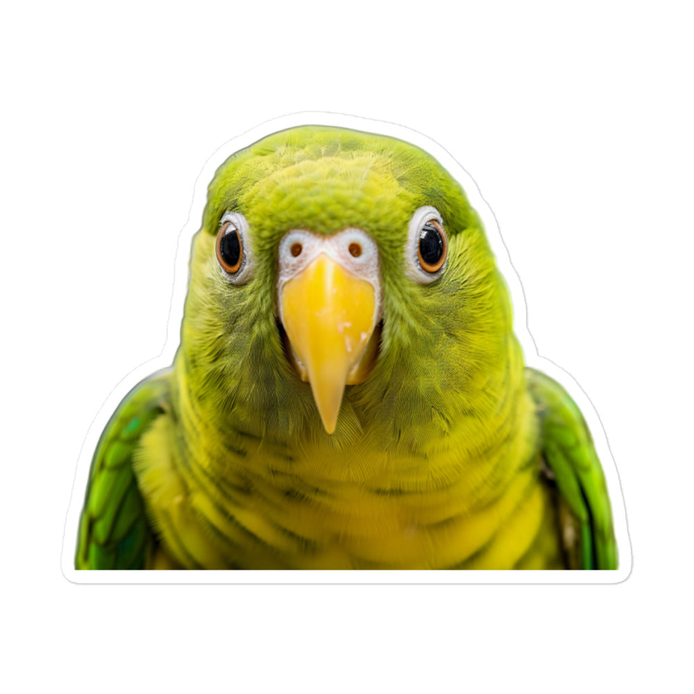Canary Winged Parakeet Sticker - Stickerfy.ai