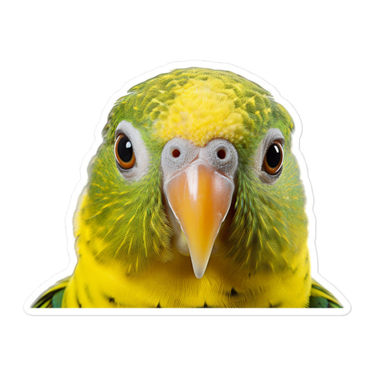 Canary Winged Parakeet Sticker - Stickerfy.ai