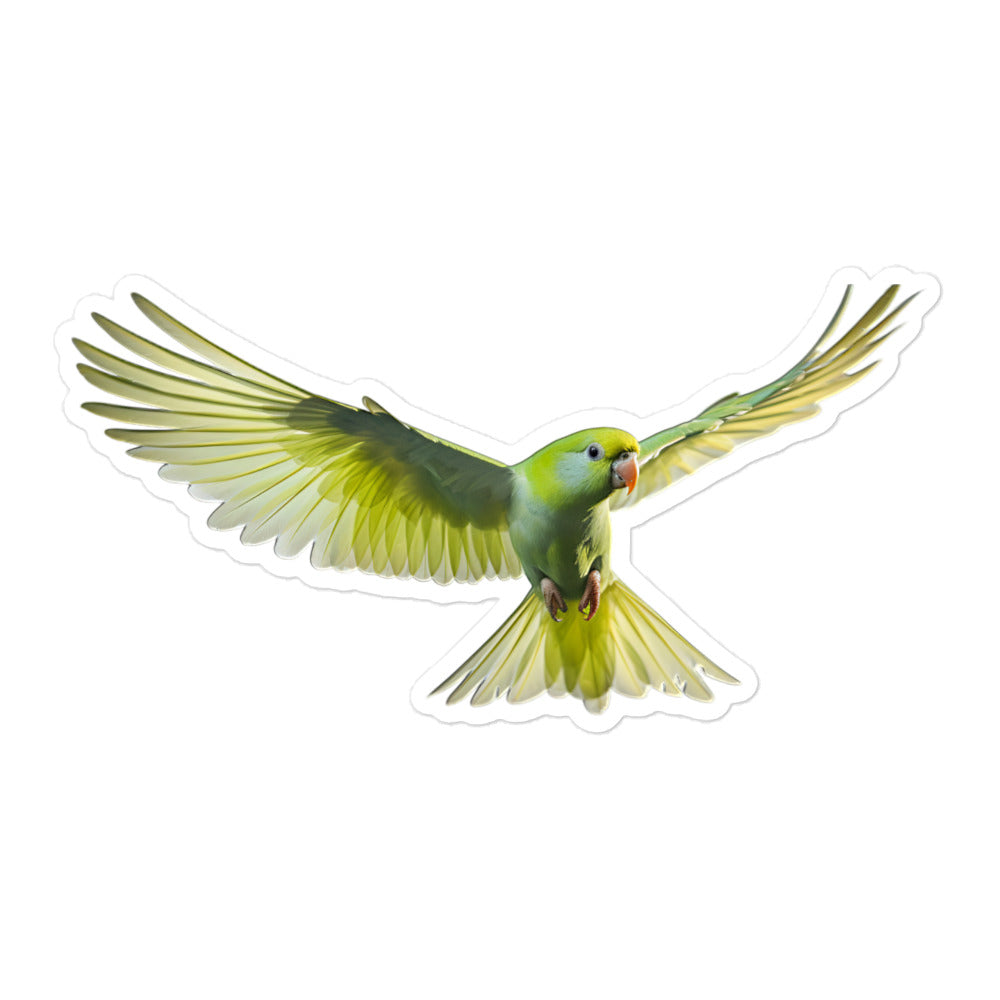 Canary Winged Parakeet Sticker - Stickerfy.ai