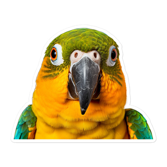 Blue Fronted Amazon Parrot Sticker - Stickerfy.ai