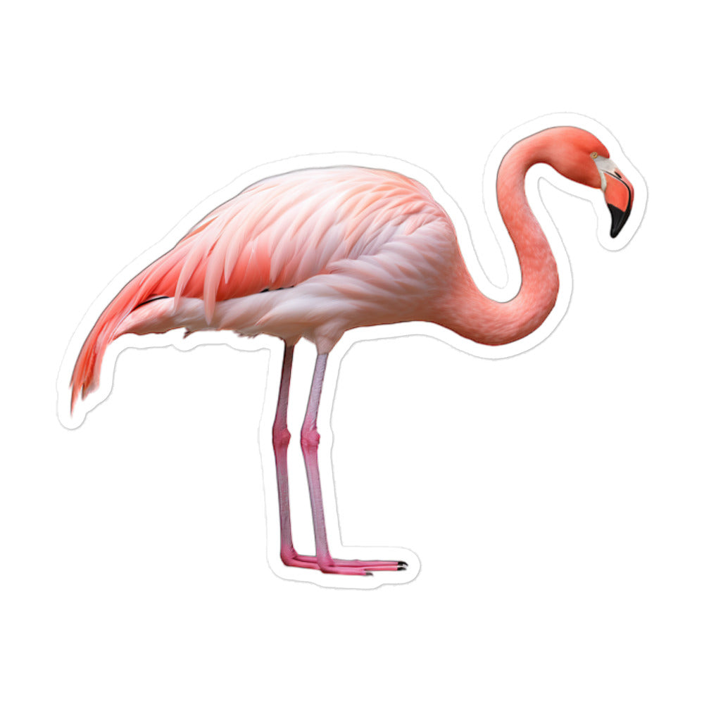 Flamingo Sticker - Stickerfy.ai