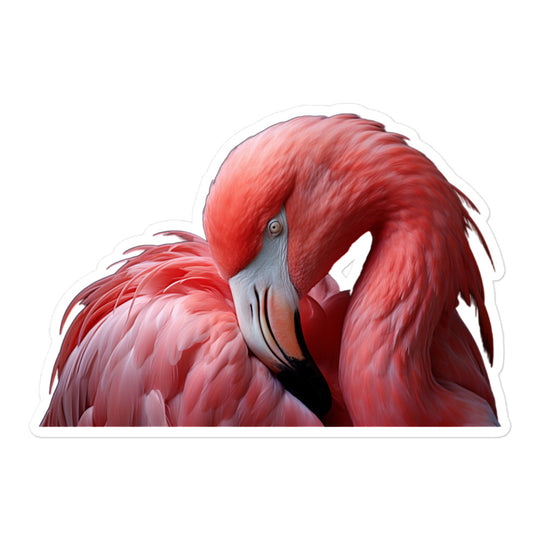 Flamingo Sticker - Stickerfy.ai