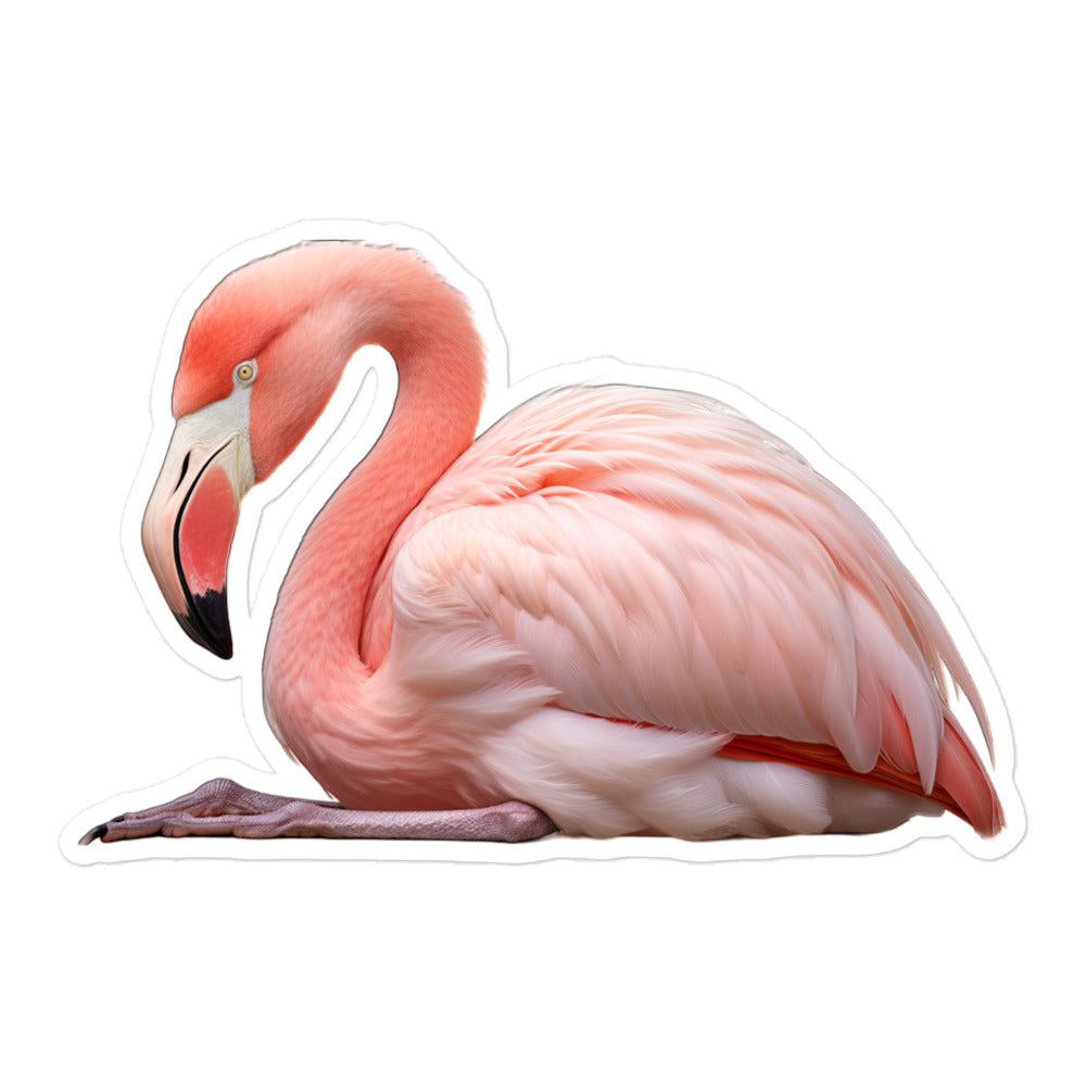 Flamingo Sticker - Stickerfy.ai