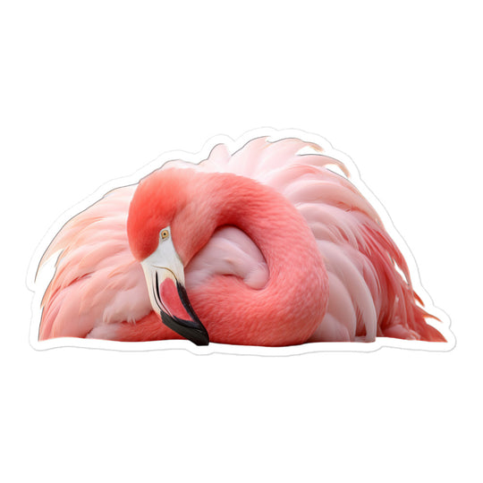 Flamingo Sticker - Stickerfy.ai