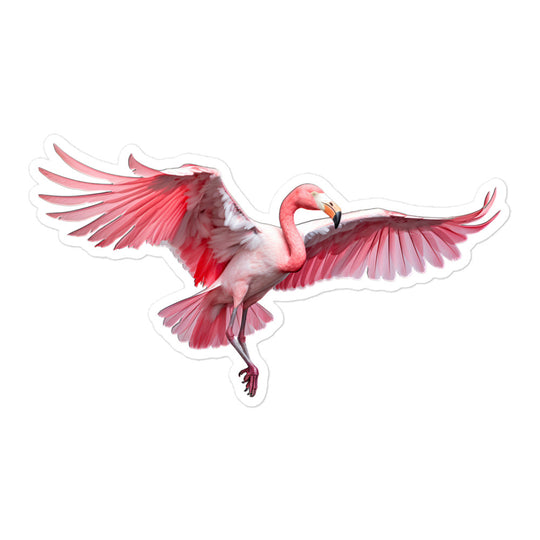 Flamingo Sticker - Stickerfy.ai