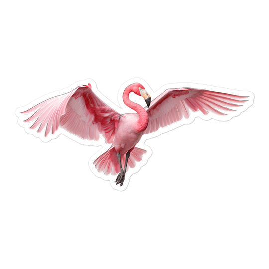 Flamingo Sticker - Stickerfy.ai