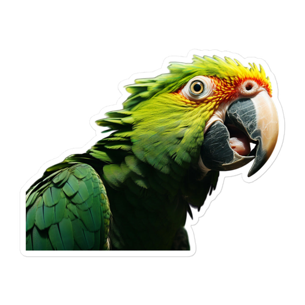 Amazon Parrot Sticker - Stickerfy.ai