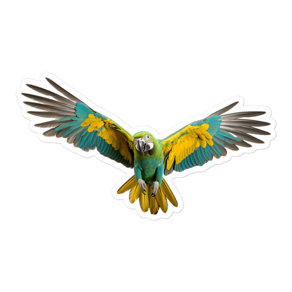 Amazon Parrot Sticker - Stickerfy.ai