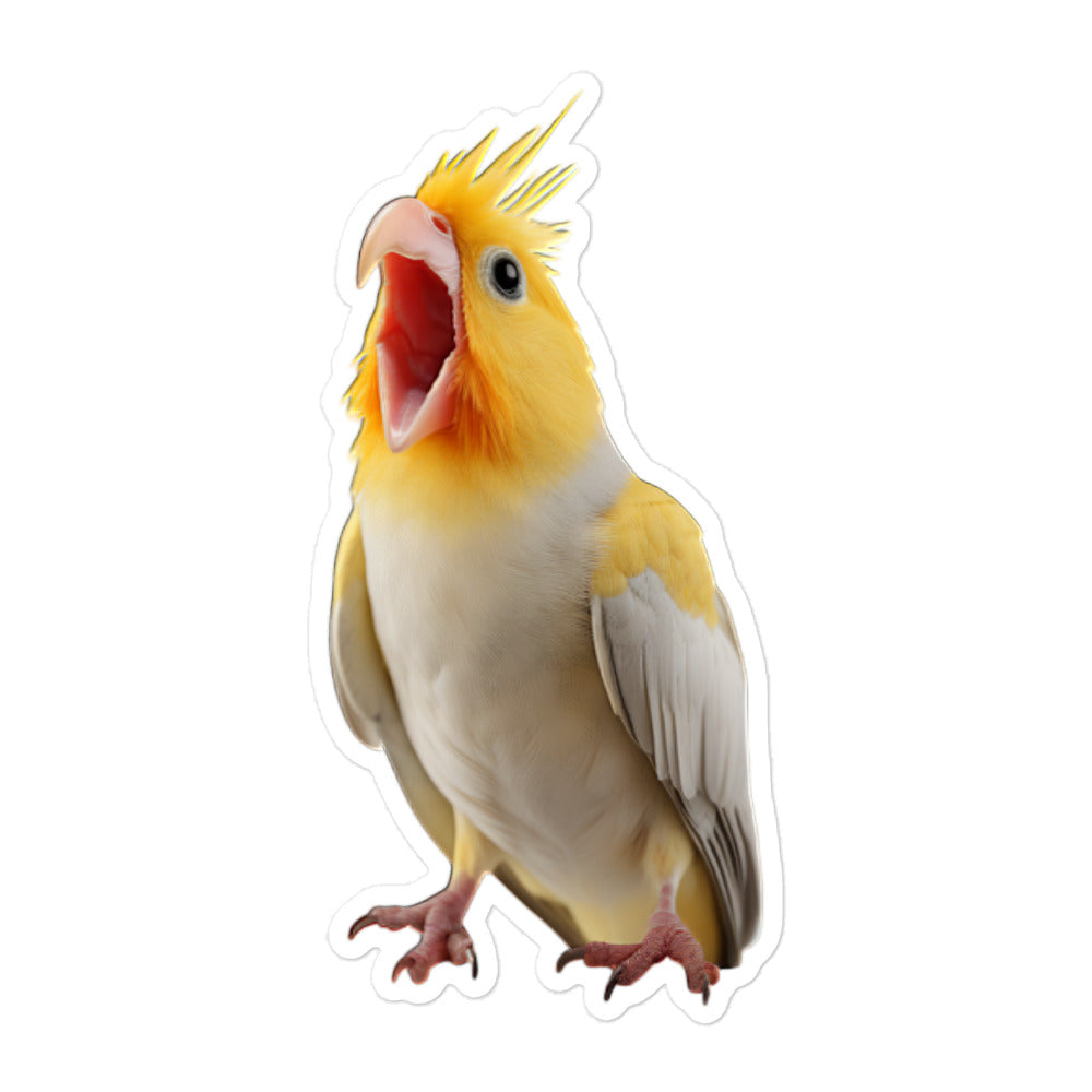 Cockatiel Sticker - Stickerfy.ai