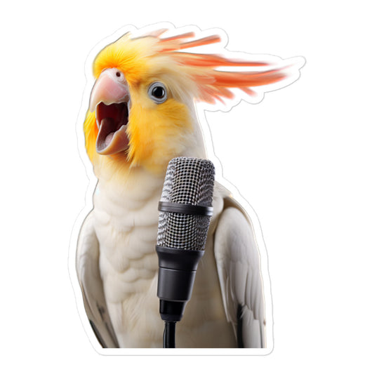 Cockatiel Sticker - Stickerfy.ai