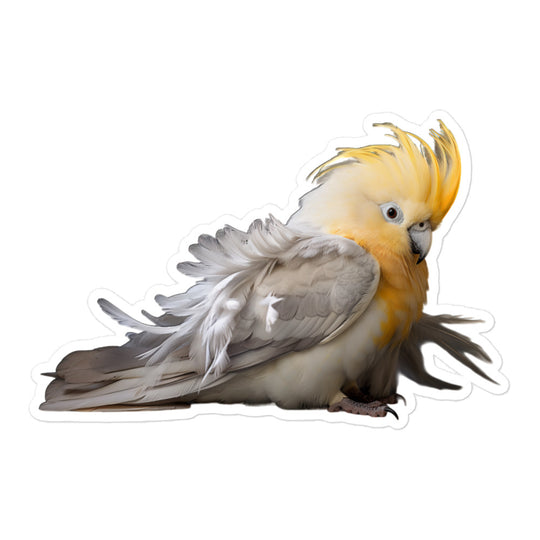 Cockatiel Sticker - Stickerfy.ai