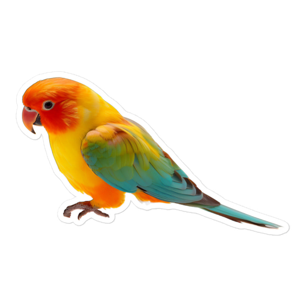 Fischer's Lovebird Sticker - Stickerfy.ai