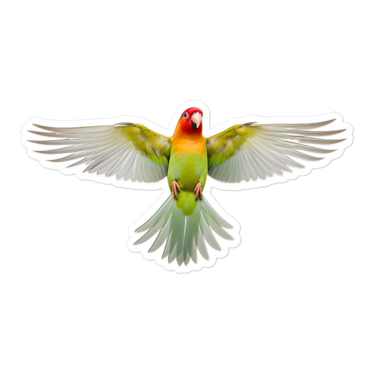 Fischer's Lovebird Sticker - Stickerfy.ai