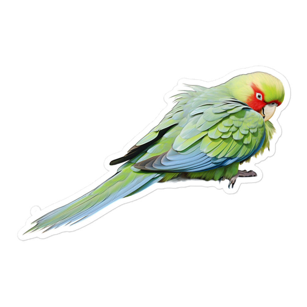 Alexandrine Parakeet Sticker - Stickerfy.ai