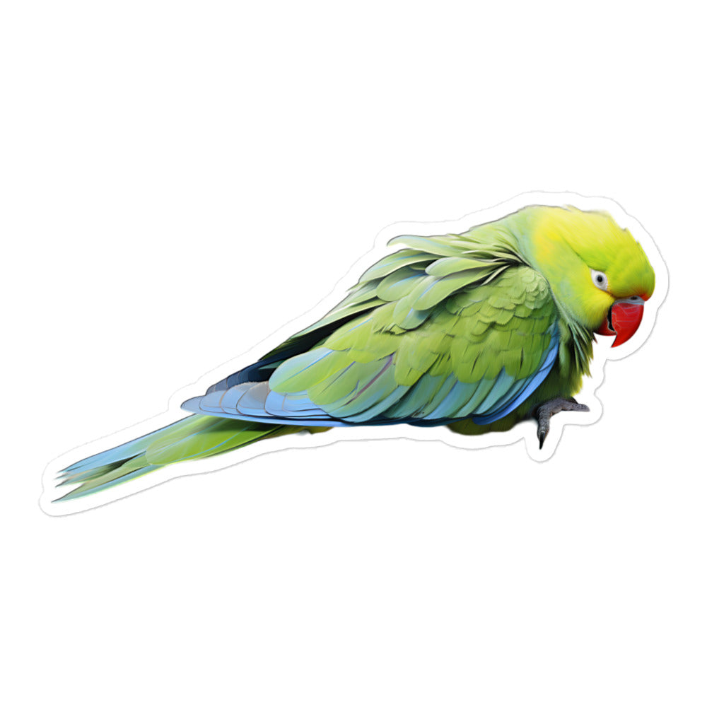 Alexandrine Parakeet Sticker - Stickerfy.ai