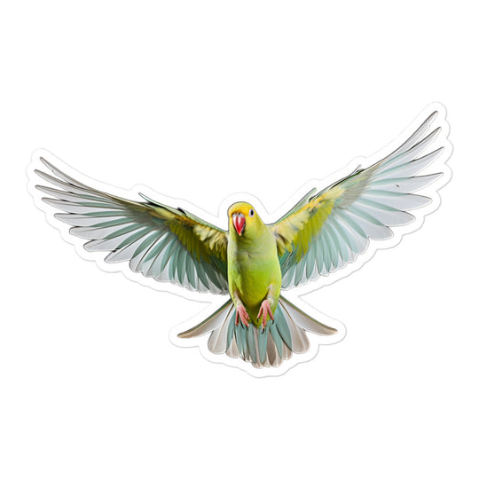 Alexandrine Parakeet Sticker - Stickerfy.ai