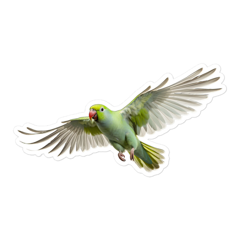 Alexandrine Parakeet Sticker - Stickerfy.ai