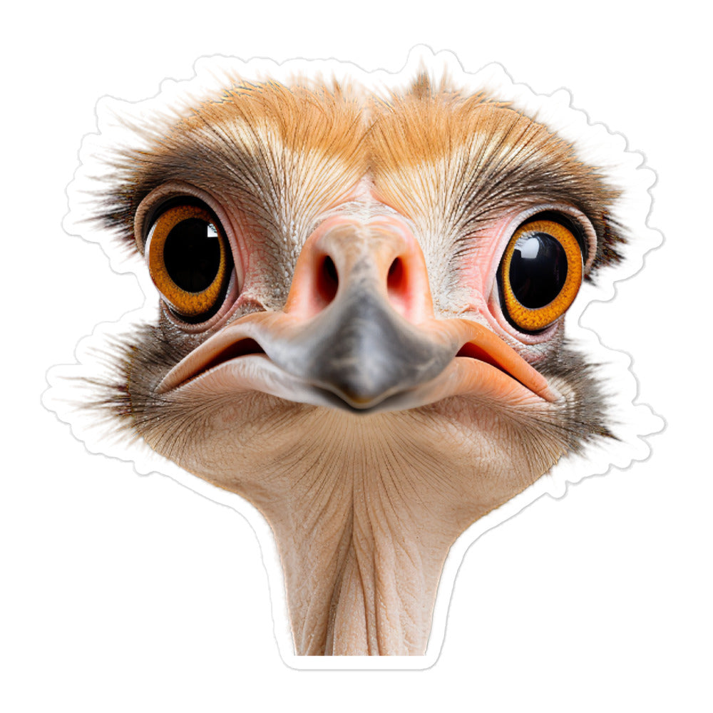 Ostrich Sticker - Stickerfy.ai