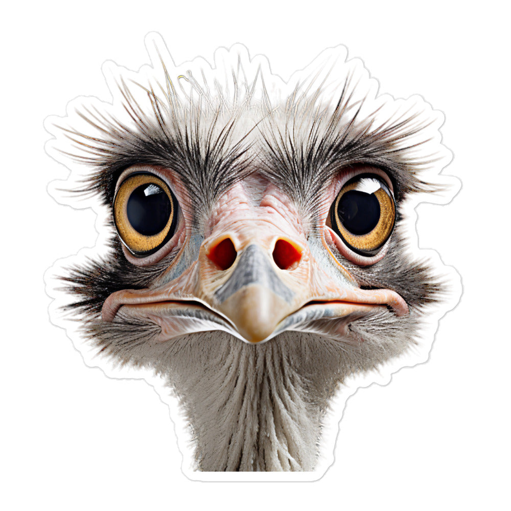 Ostrich Sticker - Stickerfy.ai