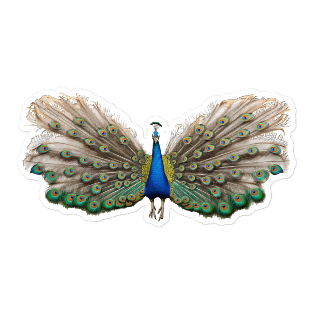 Peacock Sticker - Stickerfy.ai