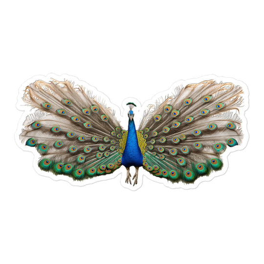 Peacock Sticker - Stickerfy.ai