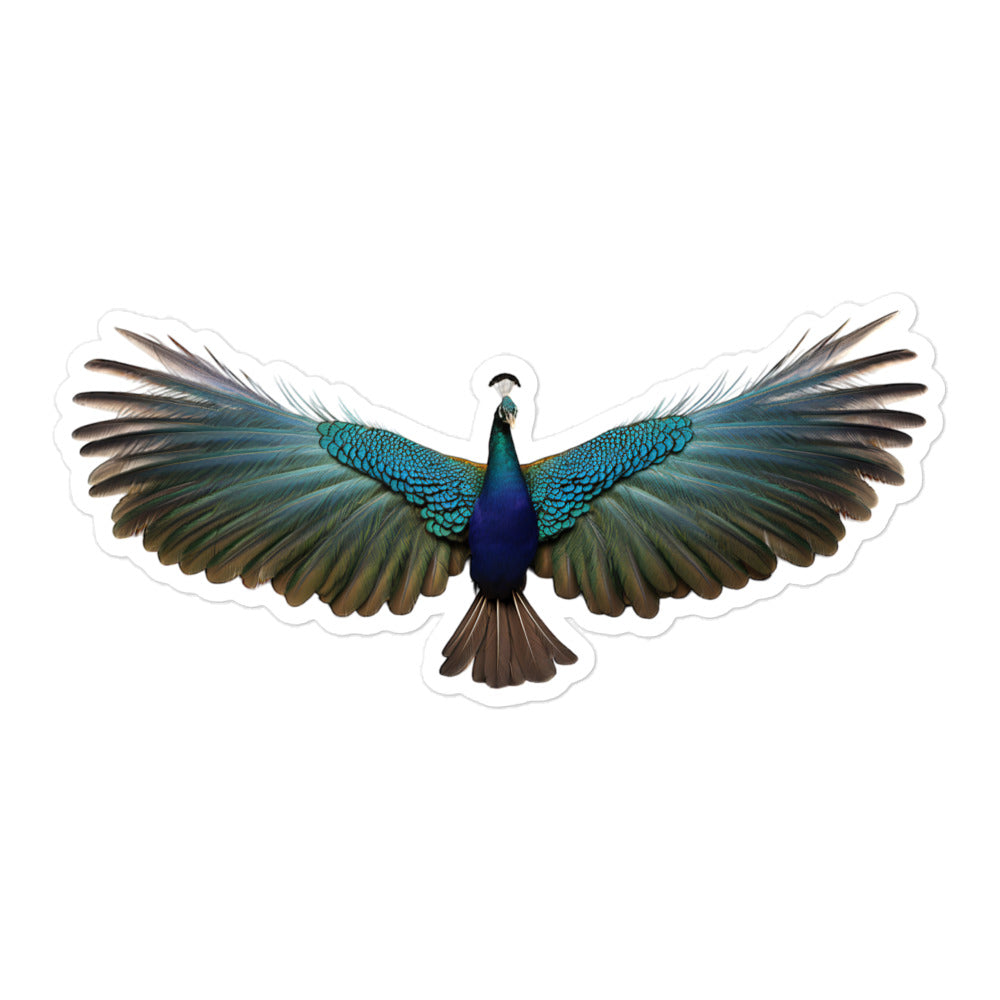 Peacock Sticker - Stickerfy.ai