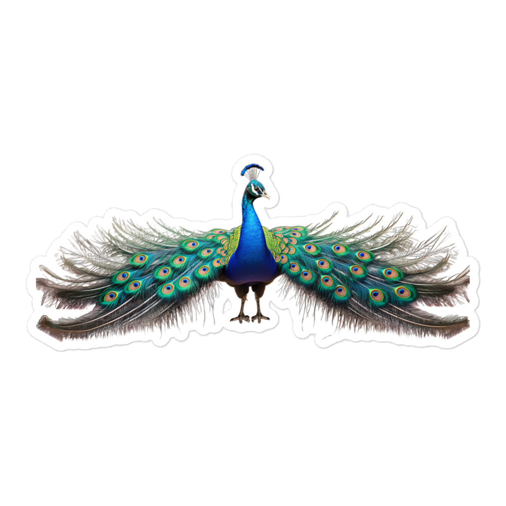 Peacock Sticker - Stickerfy.ai