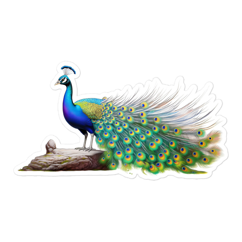 Peacock Sticker - Stickerfy.ai