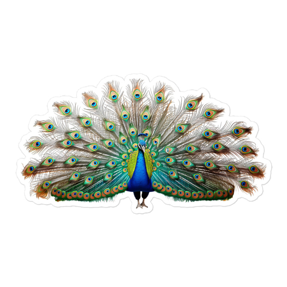 Peacock Sticker - Stickerfy.ai